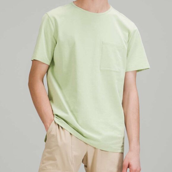 Men’s Lululemon Chest Pocket Relaxed Fit Tee EB Medium - Picture 1 of 11